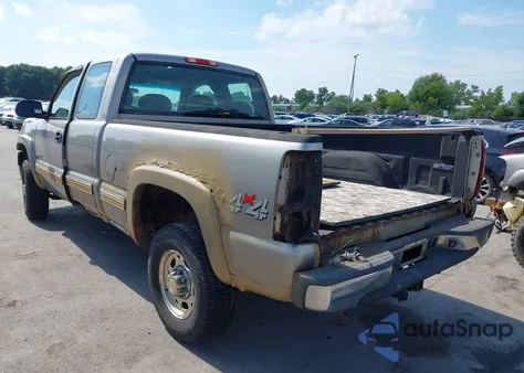 2001 Chevrolet Silverado 2500Hd Ls из США, поврежденный, VIN 1GCHK29U81Z261050
